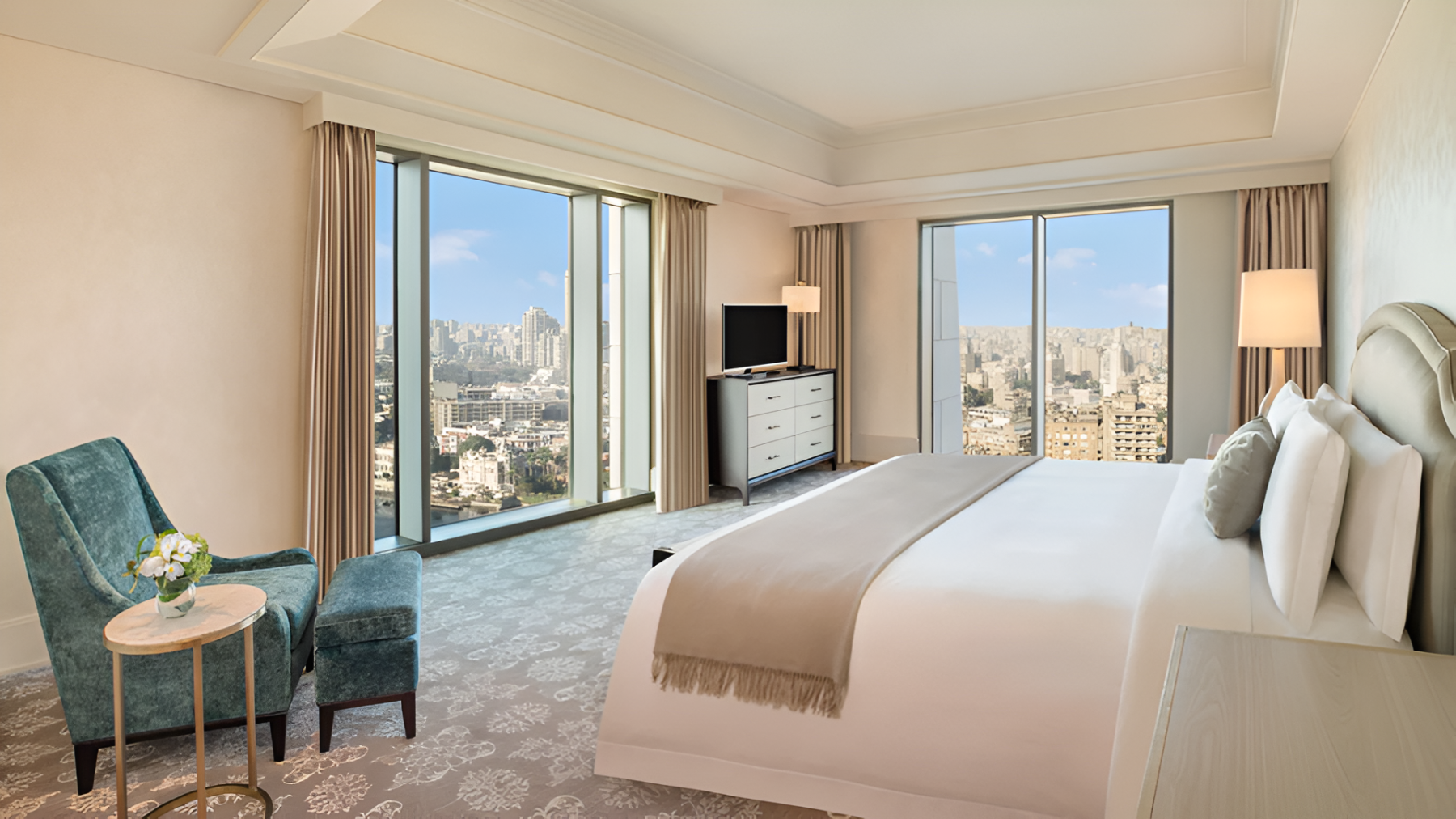 Guest apartment at the St Regis cairo