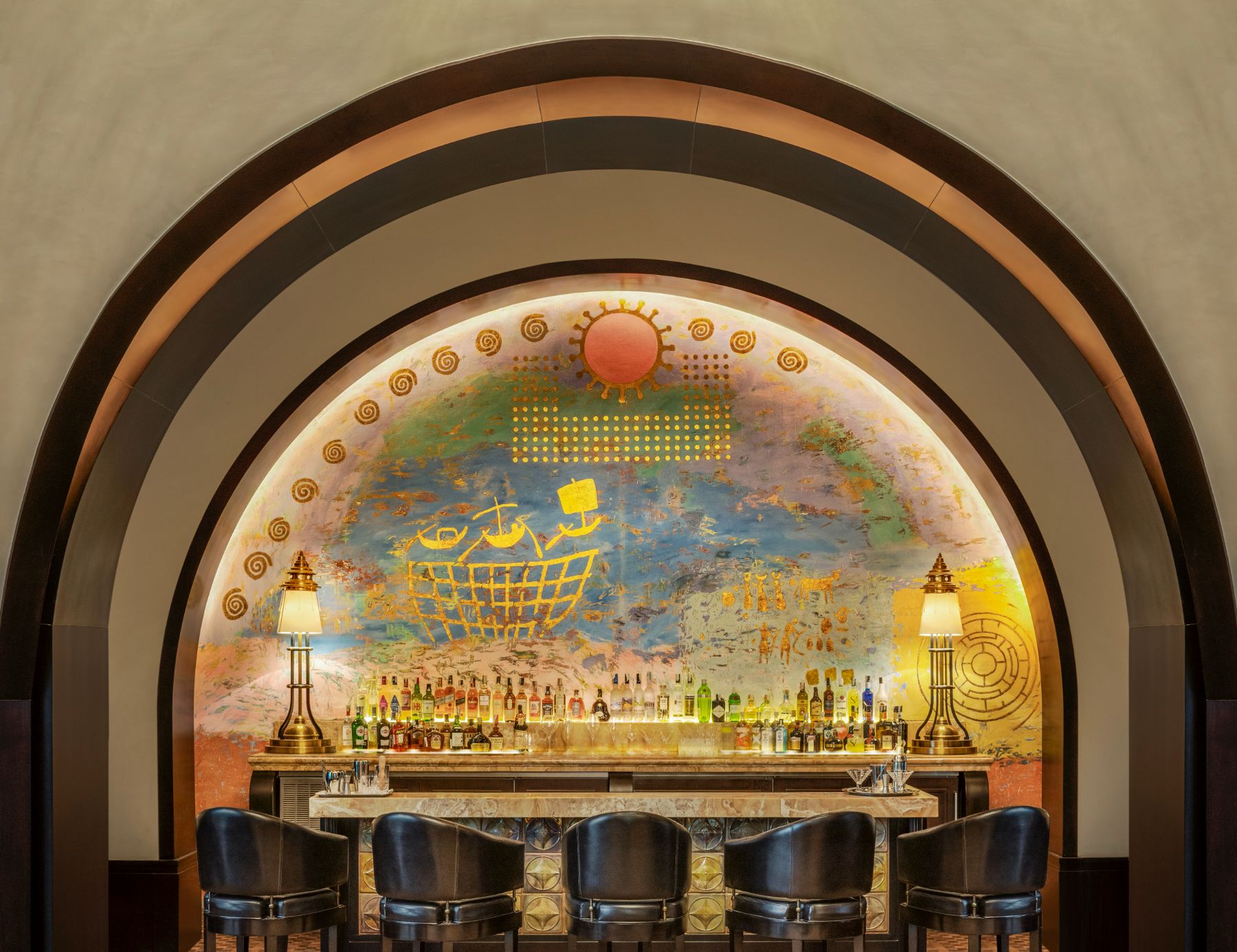 Bar at the St Regis Cairo in Egypt