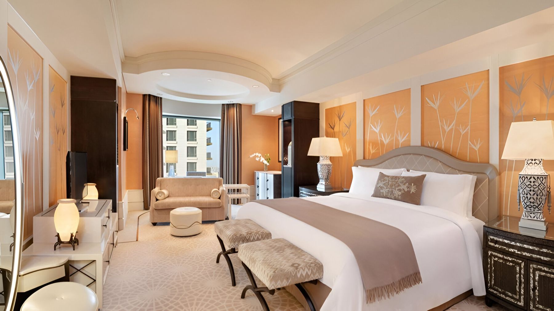 Deluxe room at the St Regis Cairo