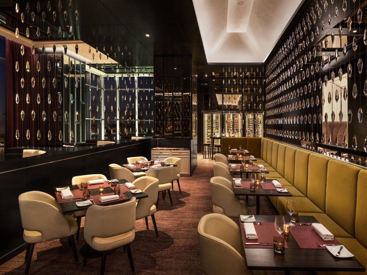 Steakhouse restaurant at St Regis Cairo in Egypt