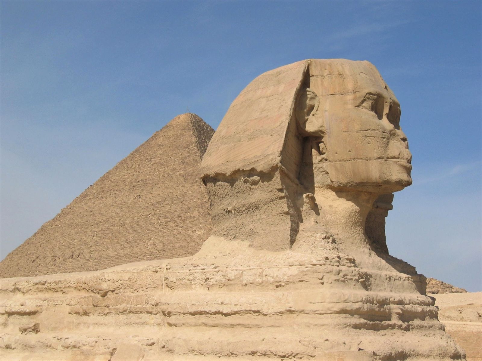 The Great Sphynx in Giza, Egypt