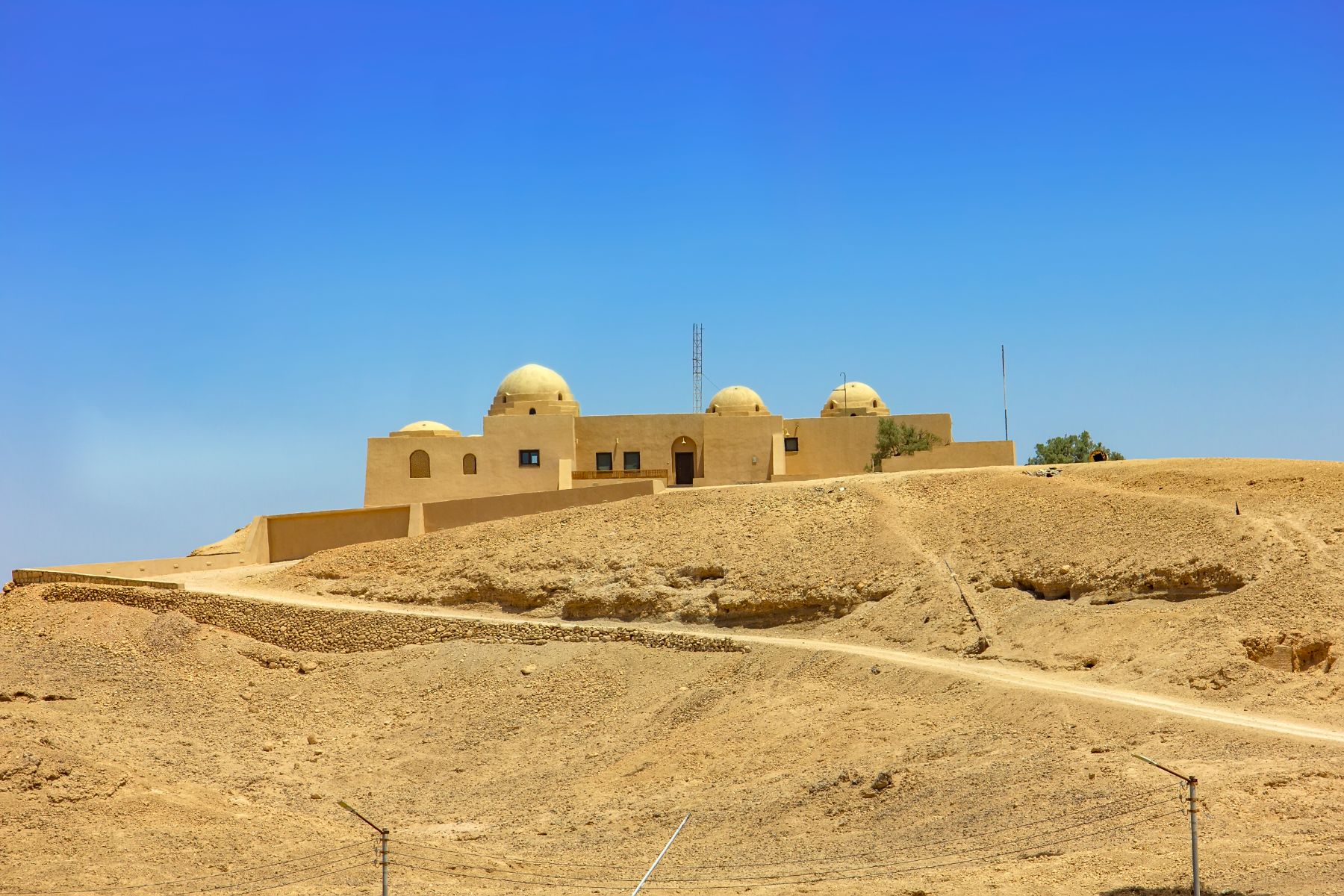 Exterior of Howard Carter's house in Luxor Egypt