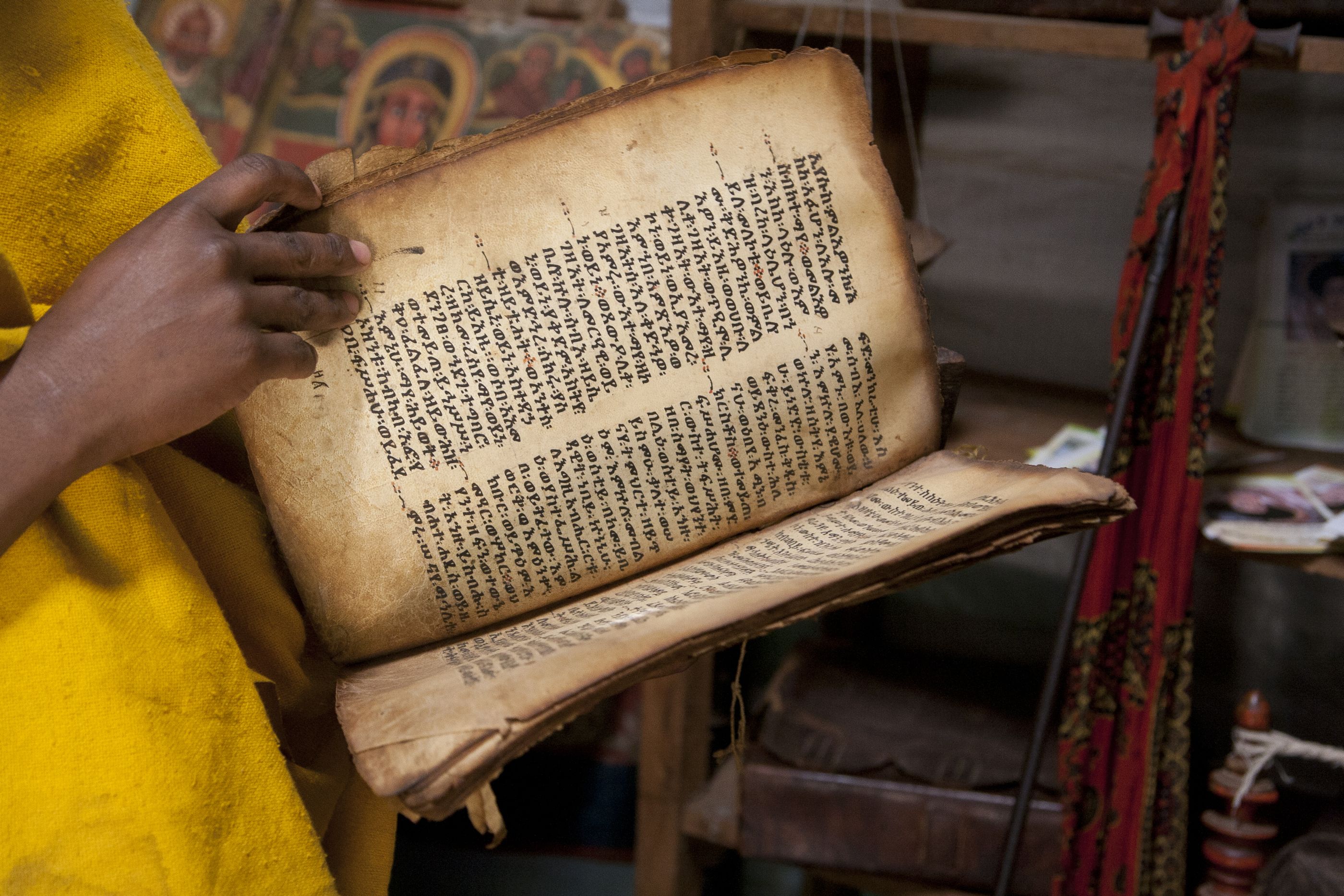 Ancient books in Ethiopia