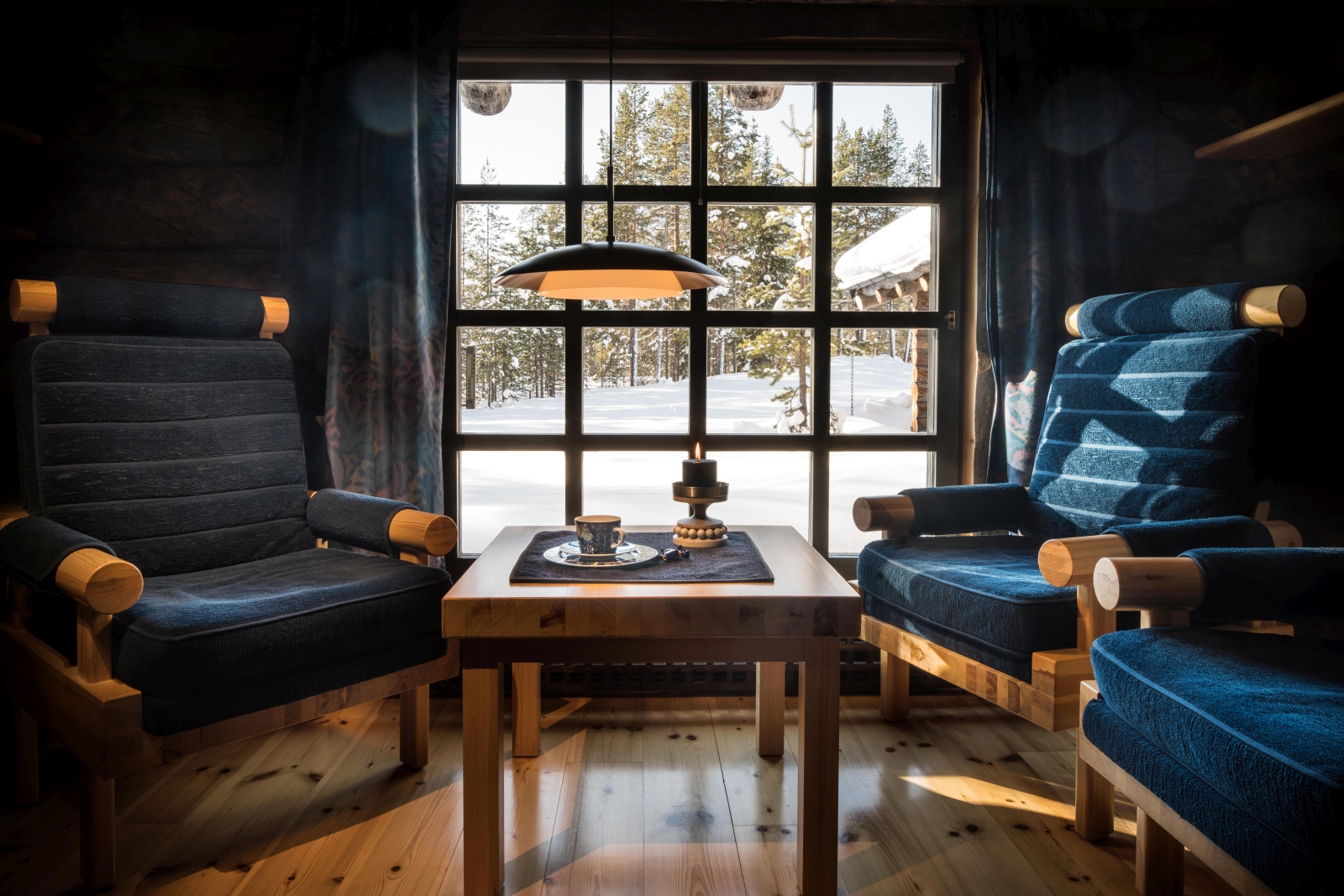Lounge at L7 Luxury Lodge
