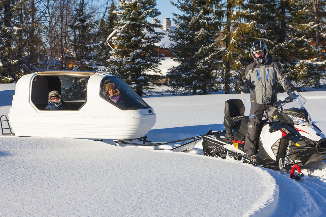 Snowmobile Shuttle at L7 Luxury Lodge
