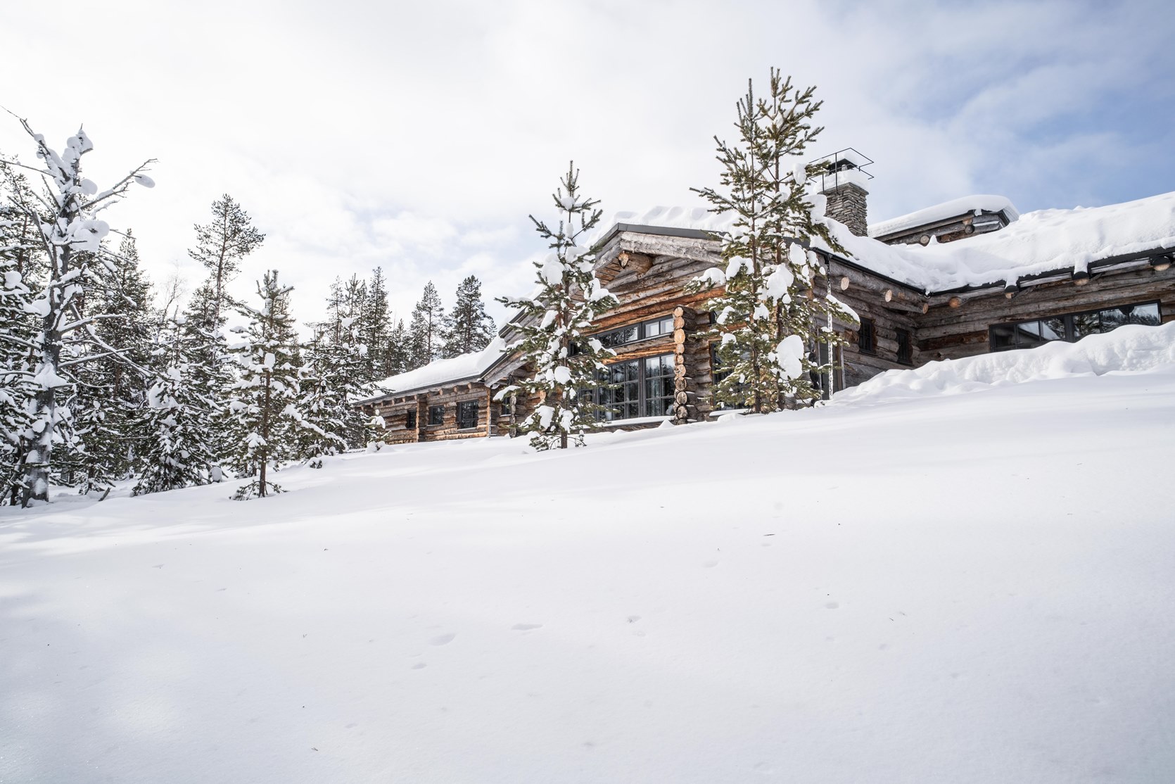 L7 Luury Lodge in Pallas Yllastunturi National park