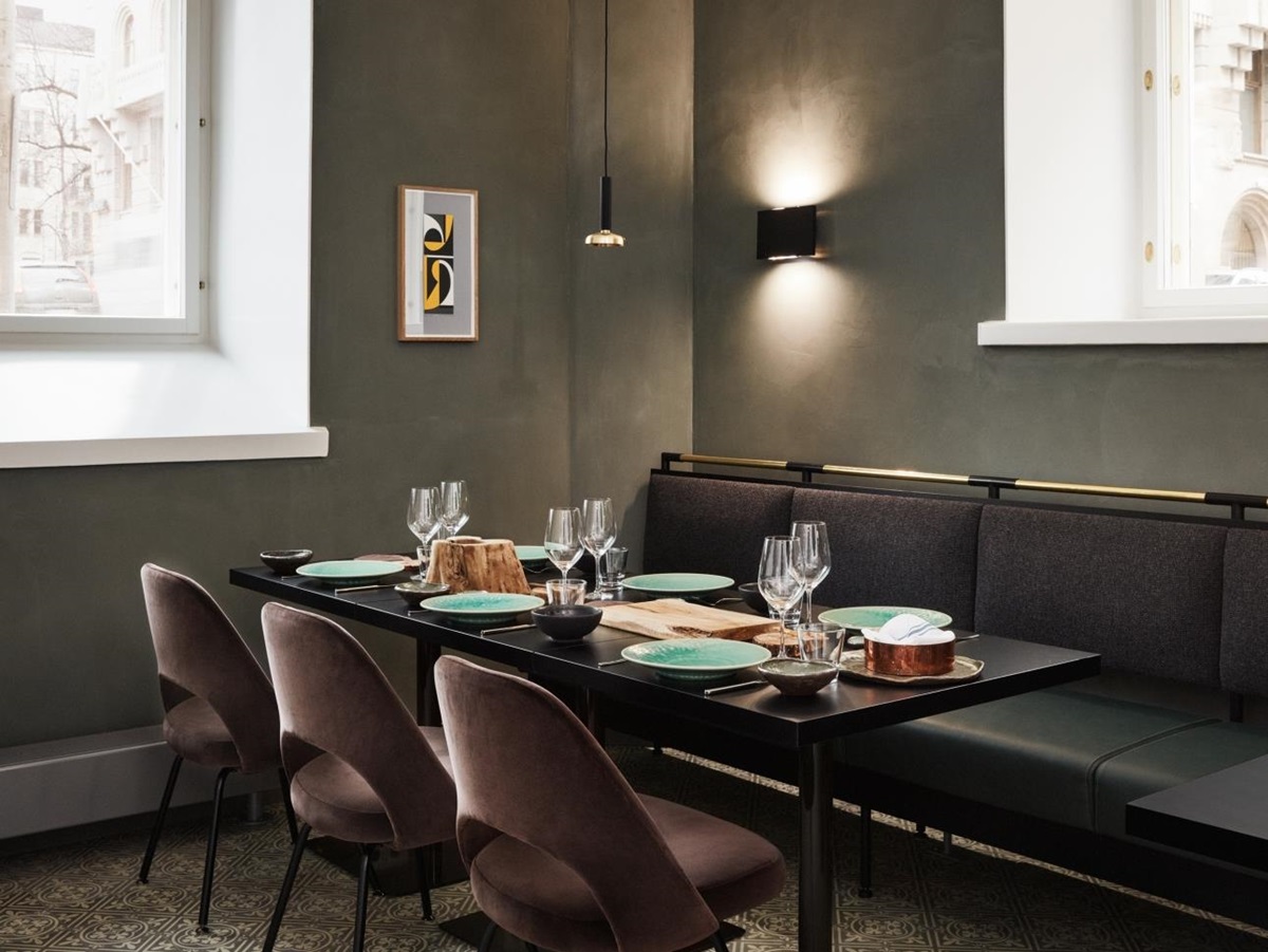 Restaurant at St George Hotel in Helsinki Finland