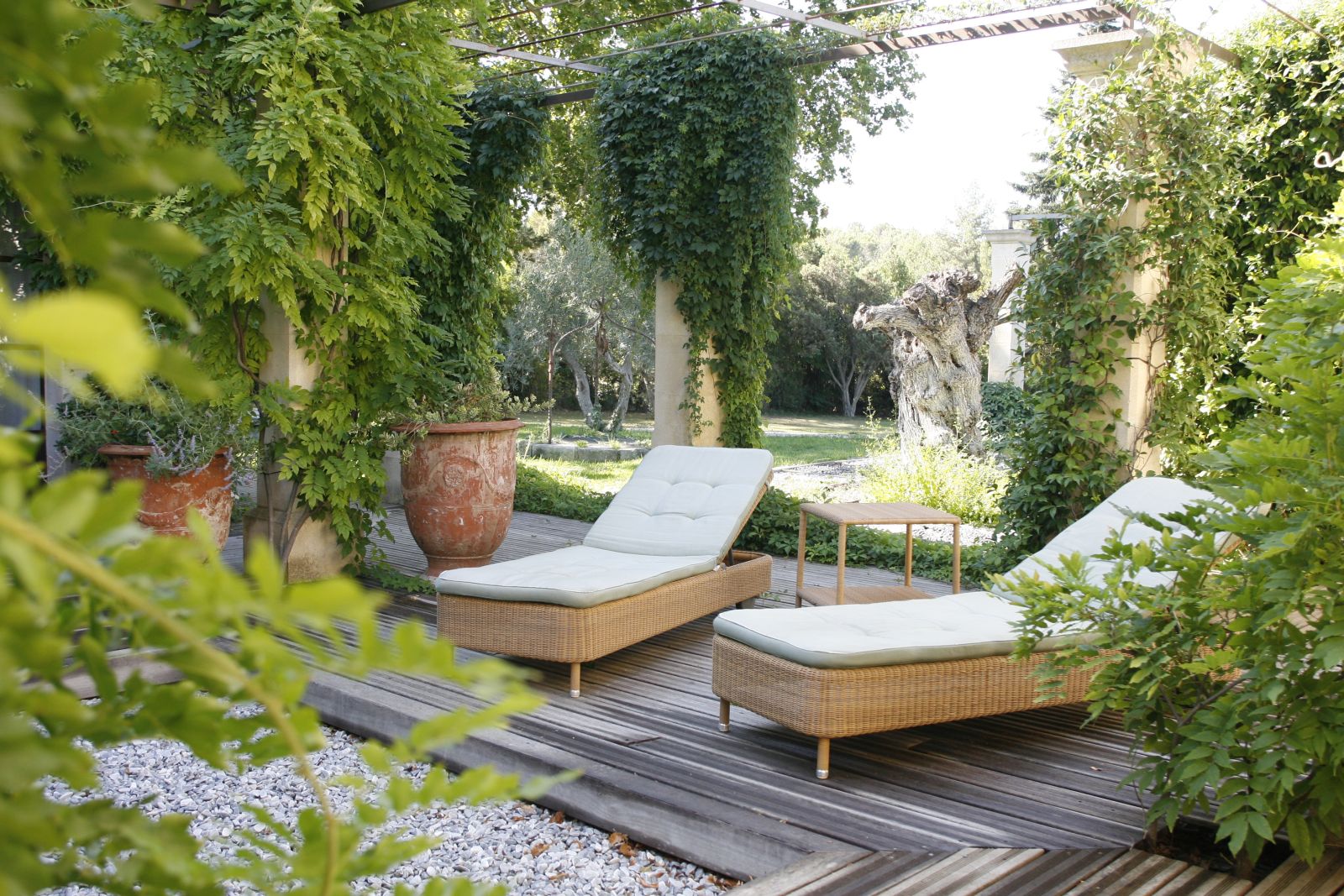 The spa at Baumaniere  in Provence