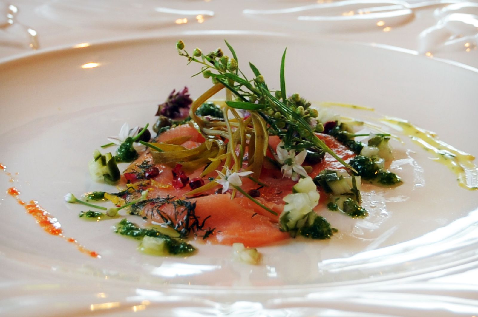 Cuisine on board the Belmond Fleur de Lys river barge in France