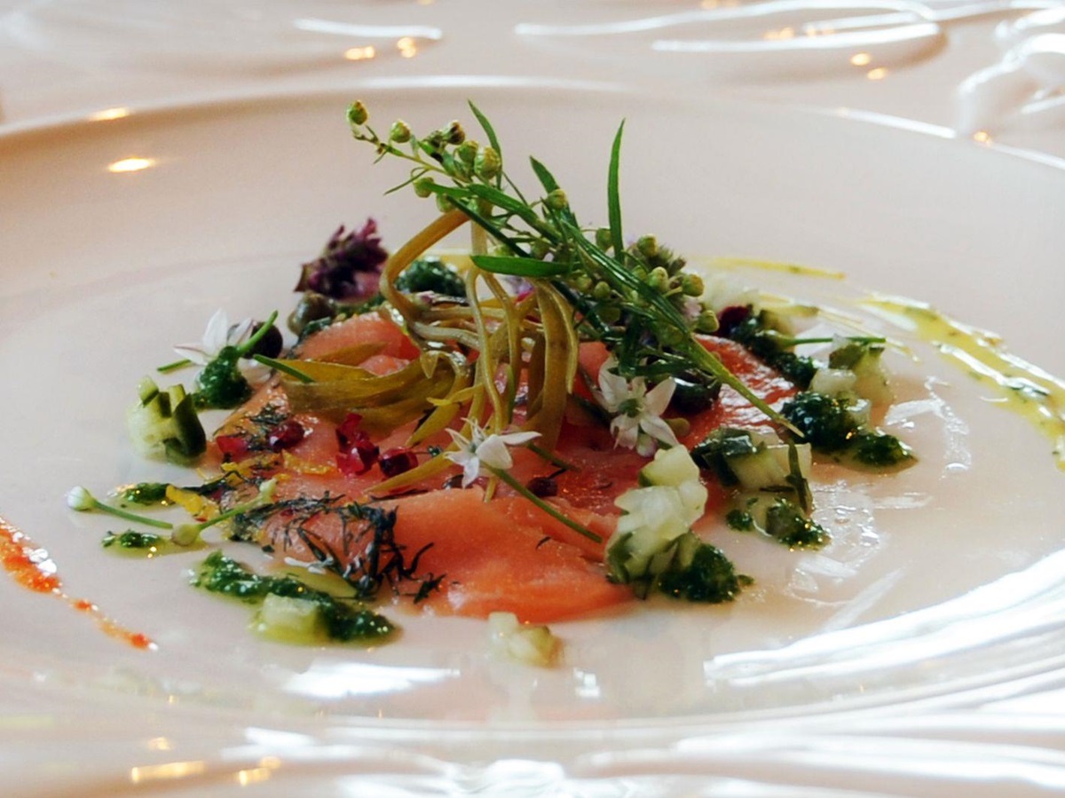 Cuisine on board the Belmond Fleur de Lys river barge in France