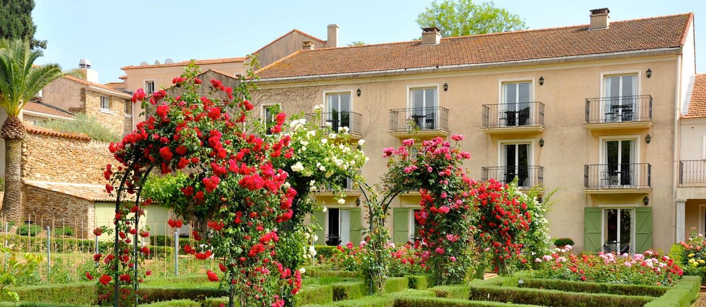 Gardens at Chateau de Valmer in France
