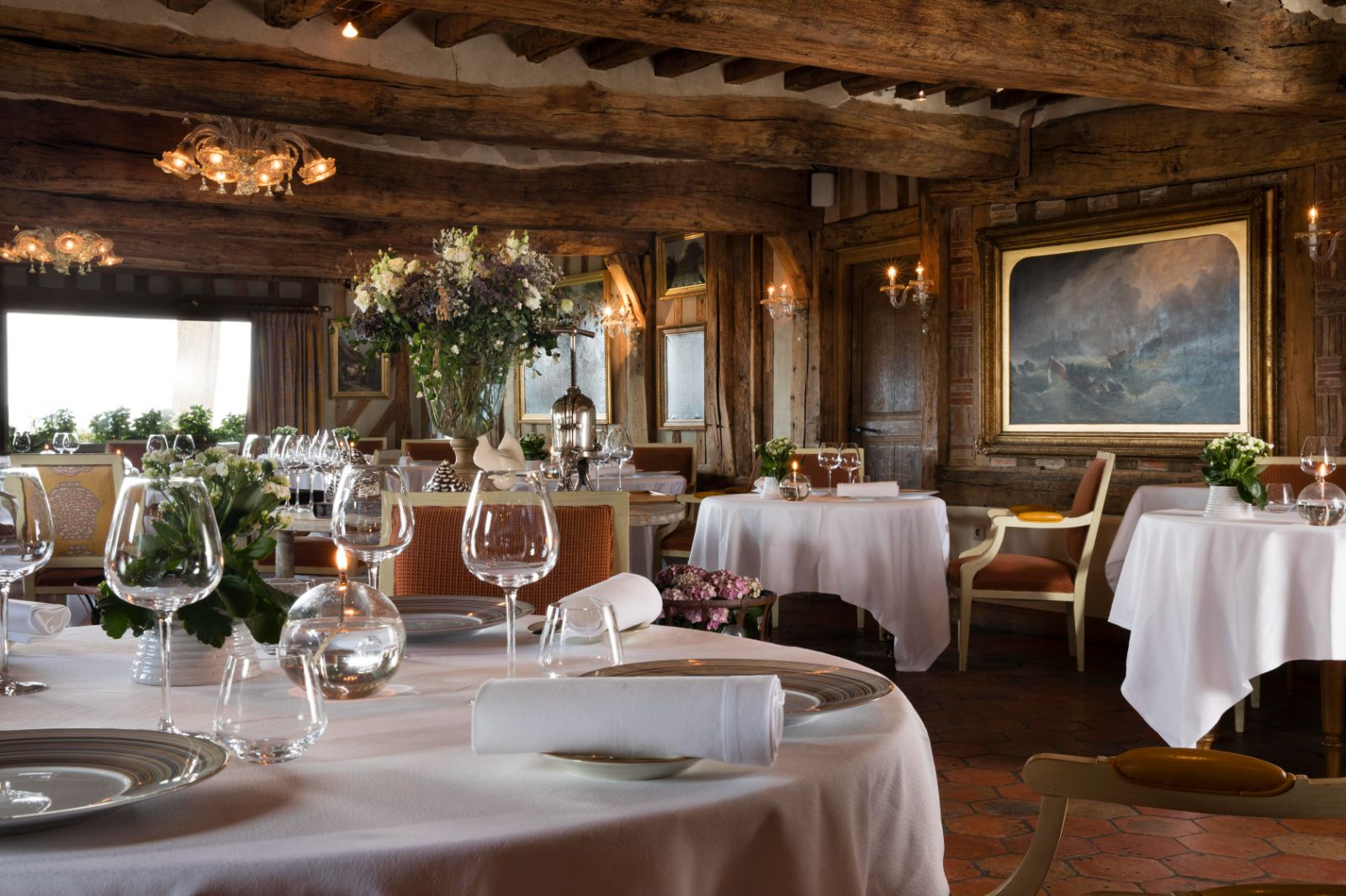 Estuaire room at Ferme Saint Simeon in Normandy, France