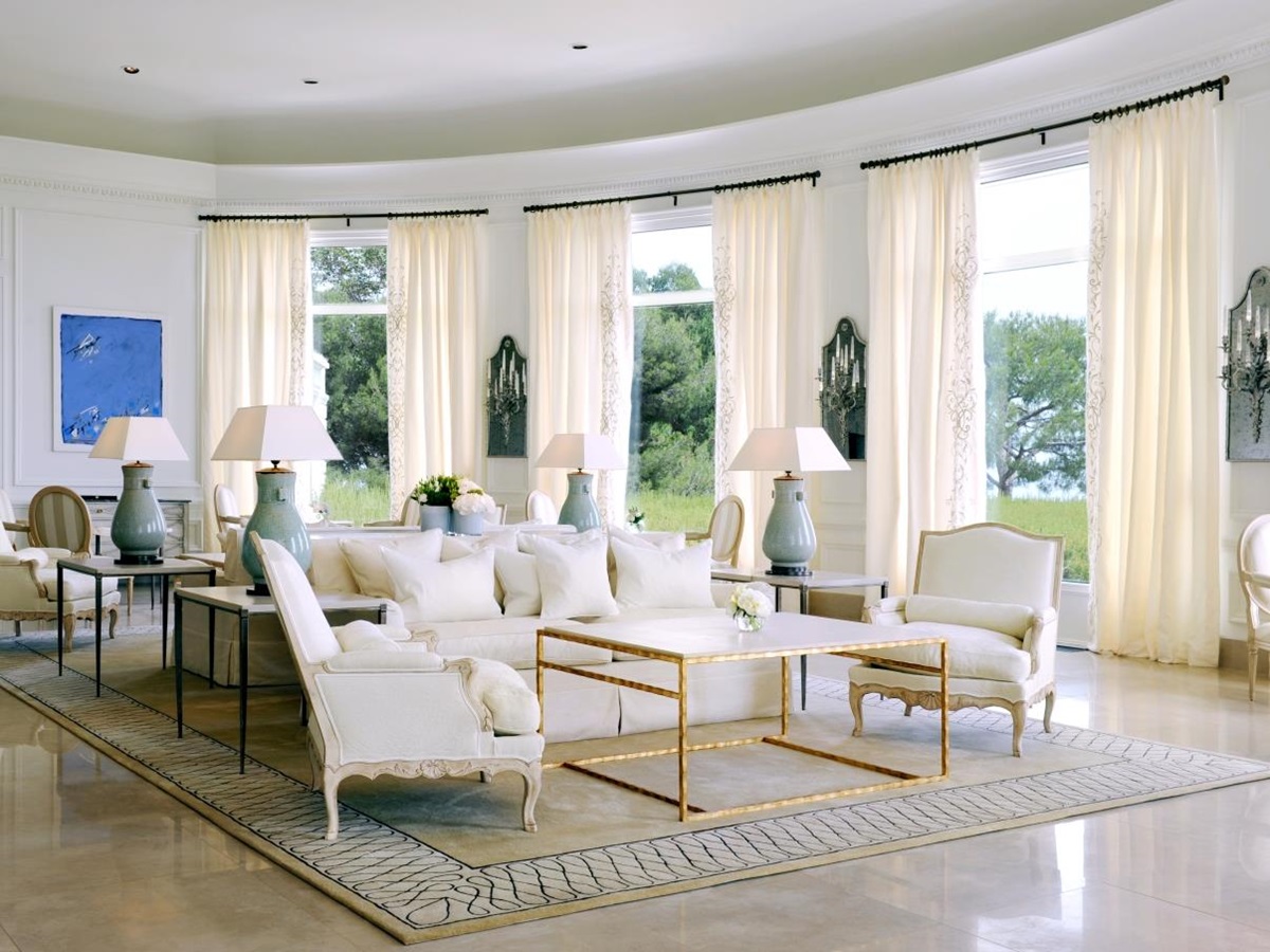 Lobby area at Grand-Hotel du Cap-Ferrat in France