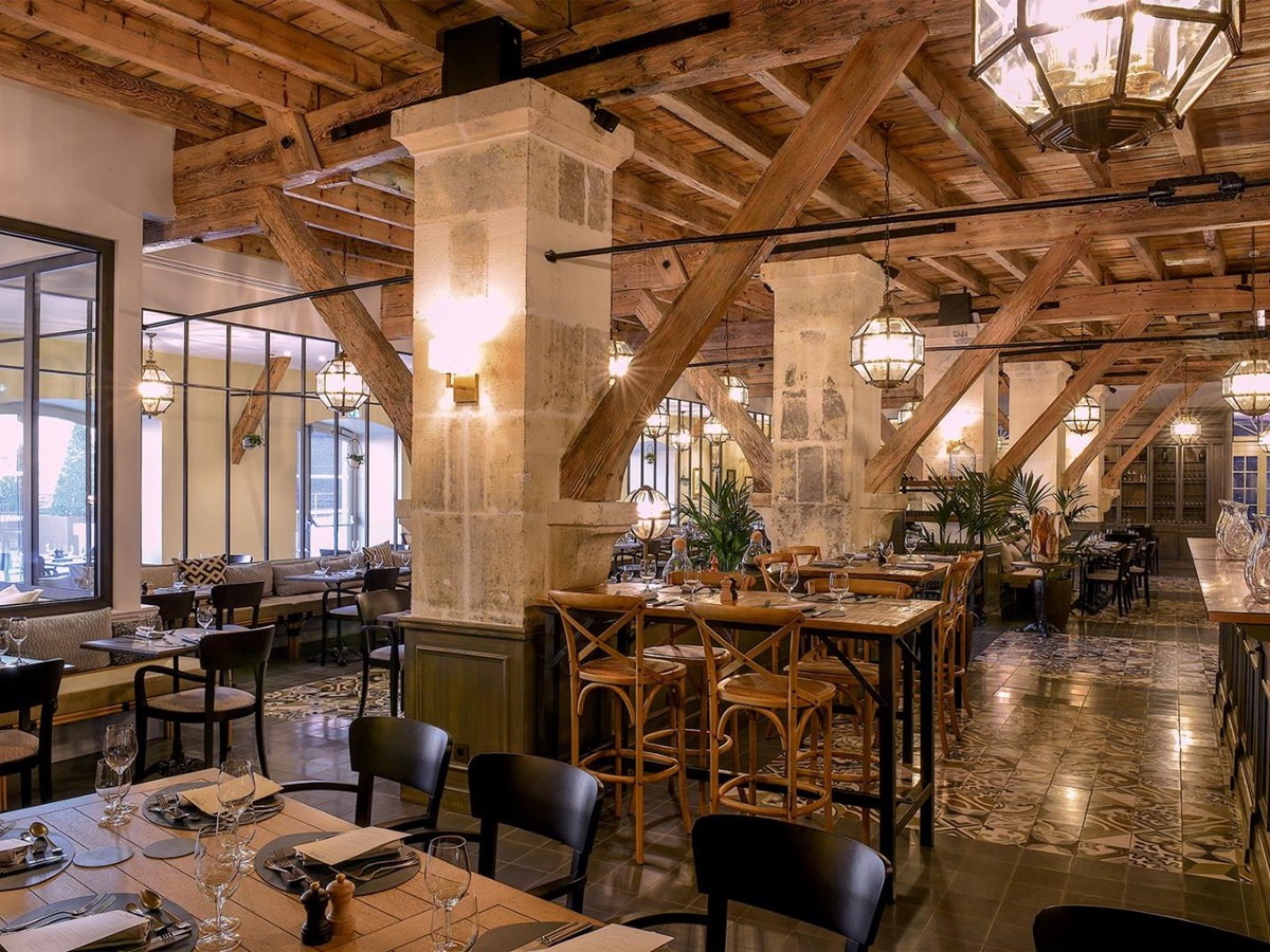 Brasserie Distillerie at Hotel Chais Monnet & Spa in South West France