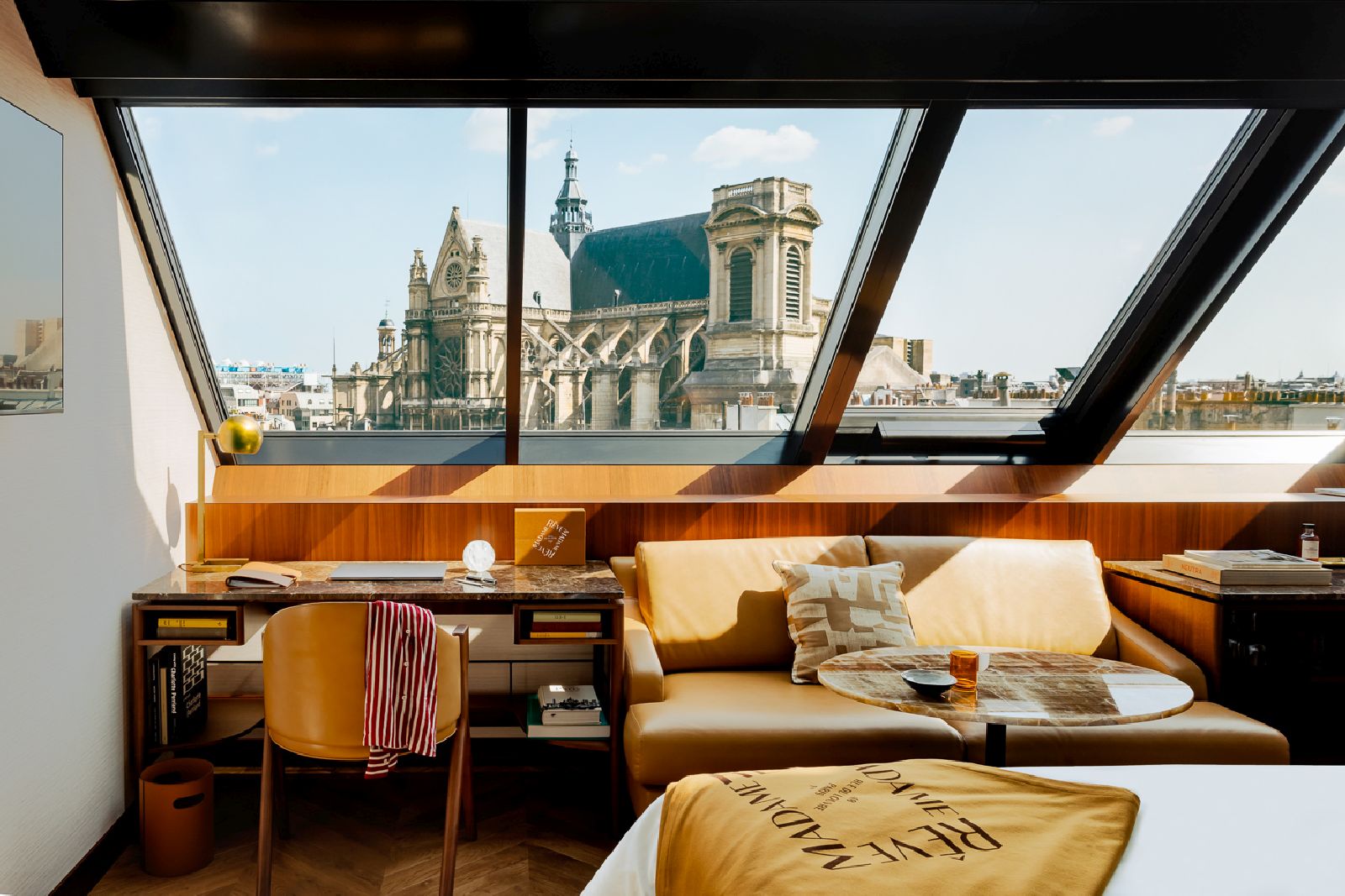 Exceptional view room at Hotel Madame Reve Paris