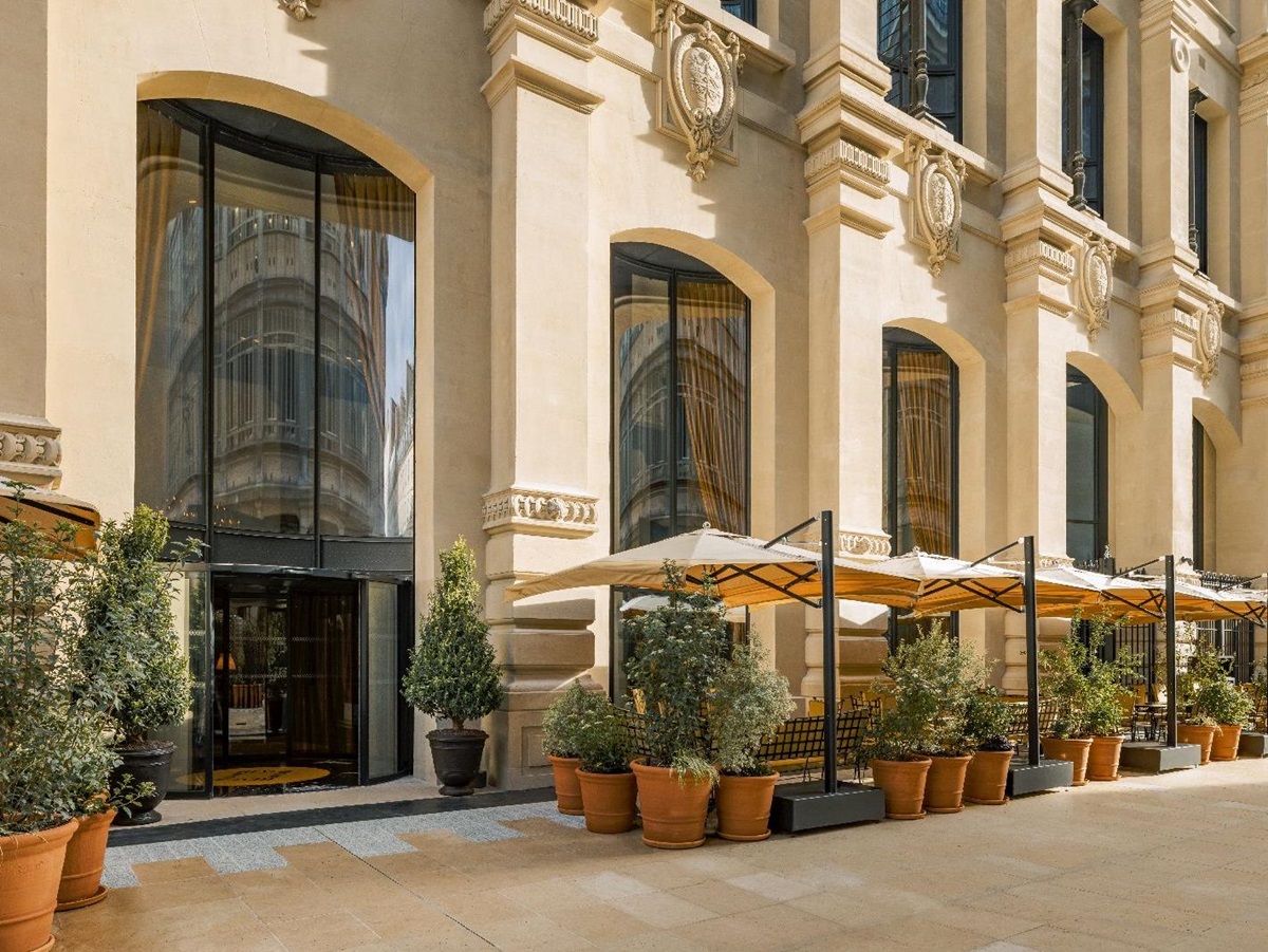 Entrance to the Hotel Madame Reve Paris