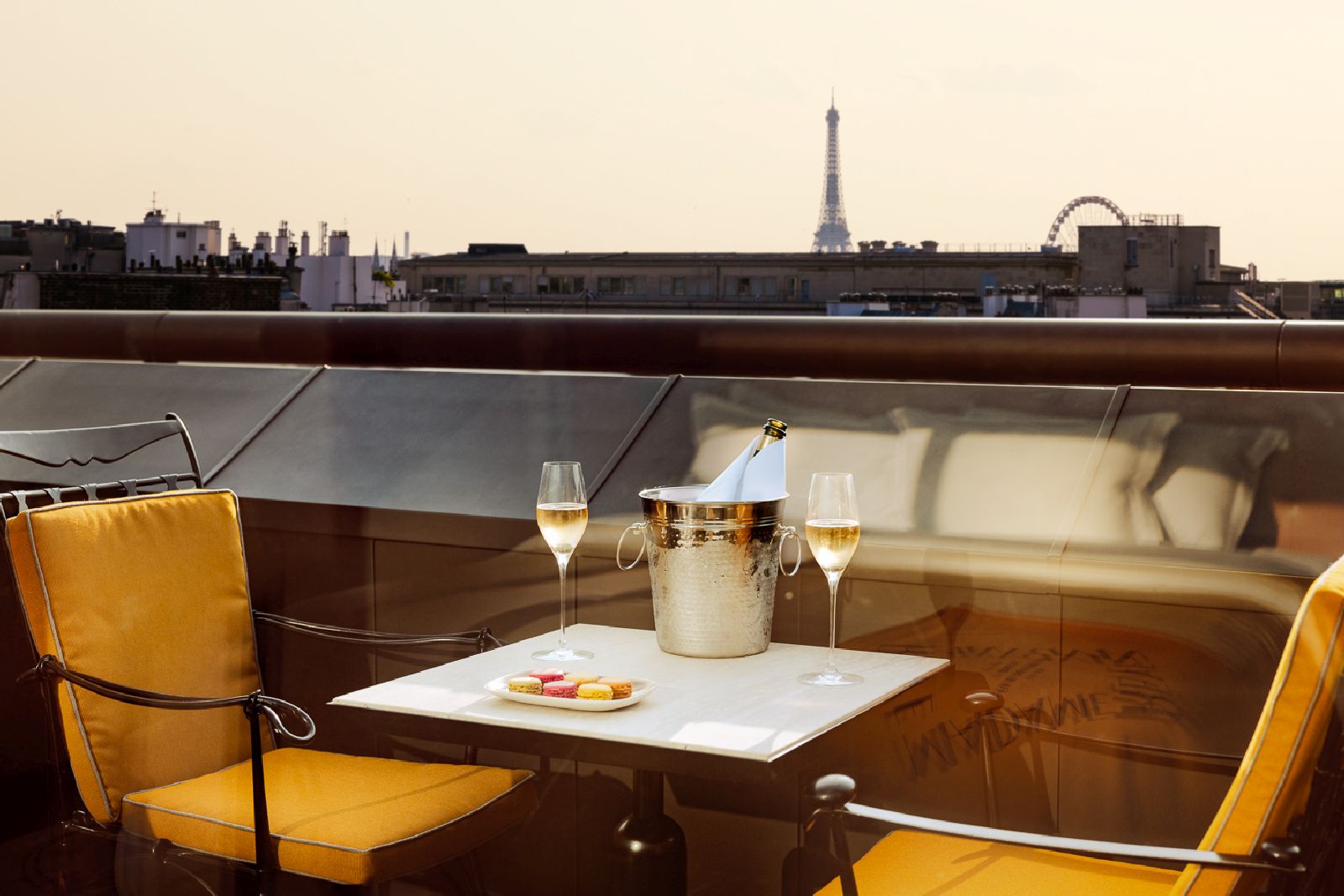 Exceptional view room with Eiffel Tower view at Hotel Madame Reve Paris