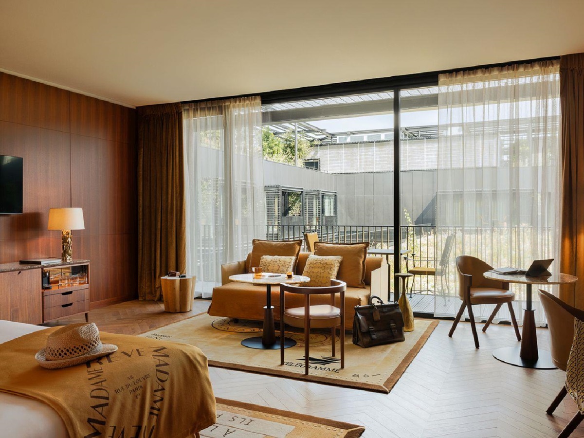 A Suite Jardin at Hotel Madame Reve Paris