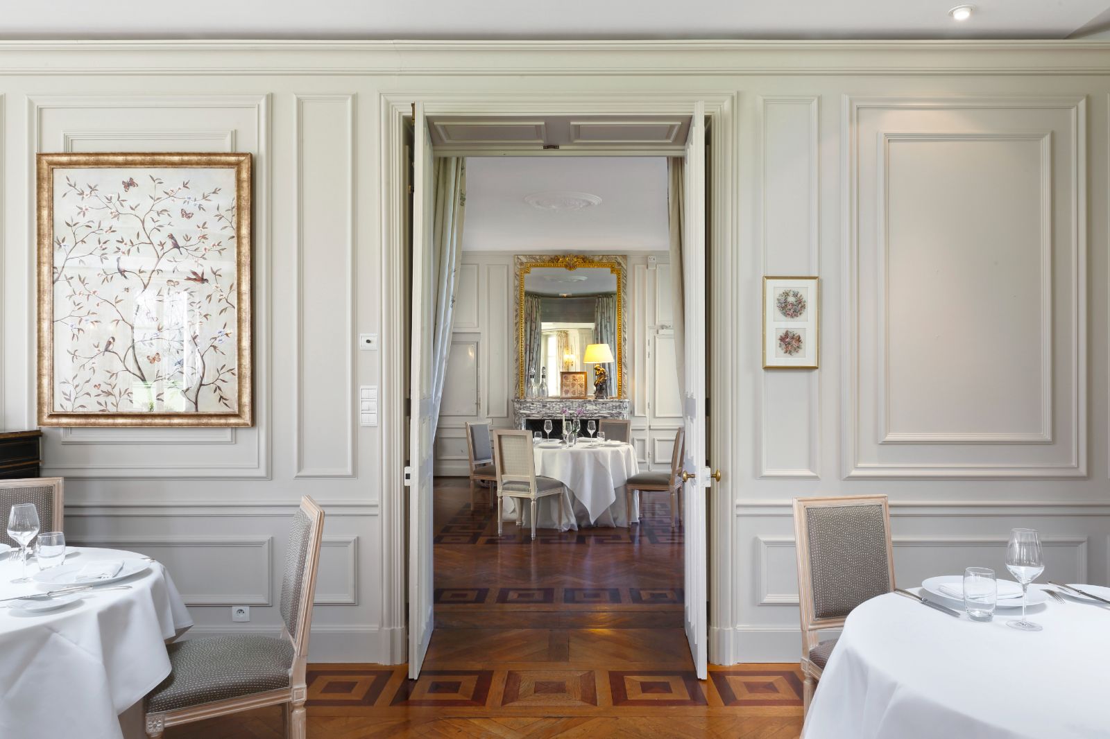 La Botaniste restaurant at Chateau La Cheneviere in the Normandy region of France