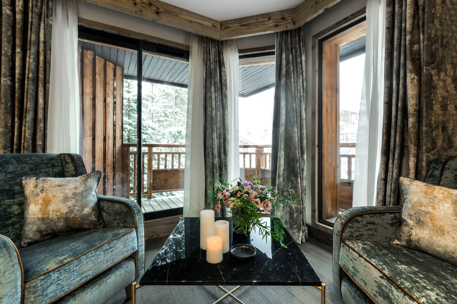 Junior family suite at Hotel La Sivolière in Courchevel
