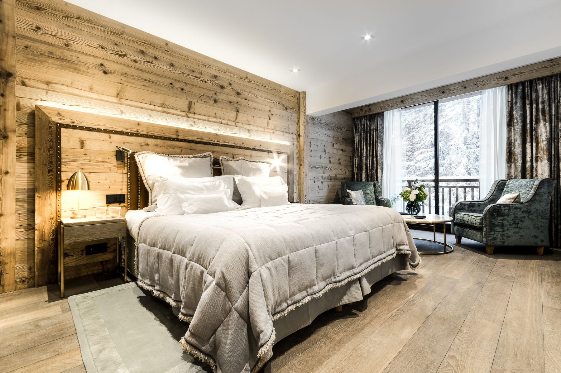 Prestige room at Hotel La Sivolière in Courchevel