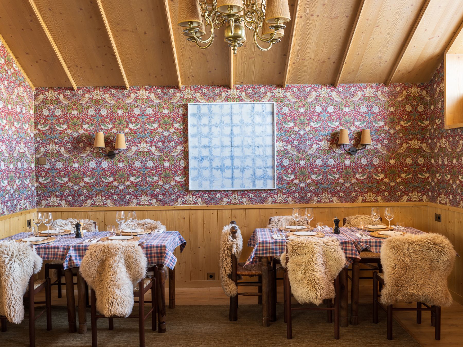 Via Tolila restaurant at Le CouCou hotel in Meribel