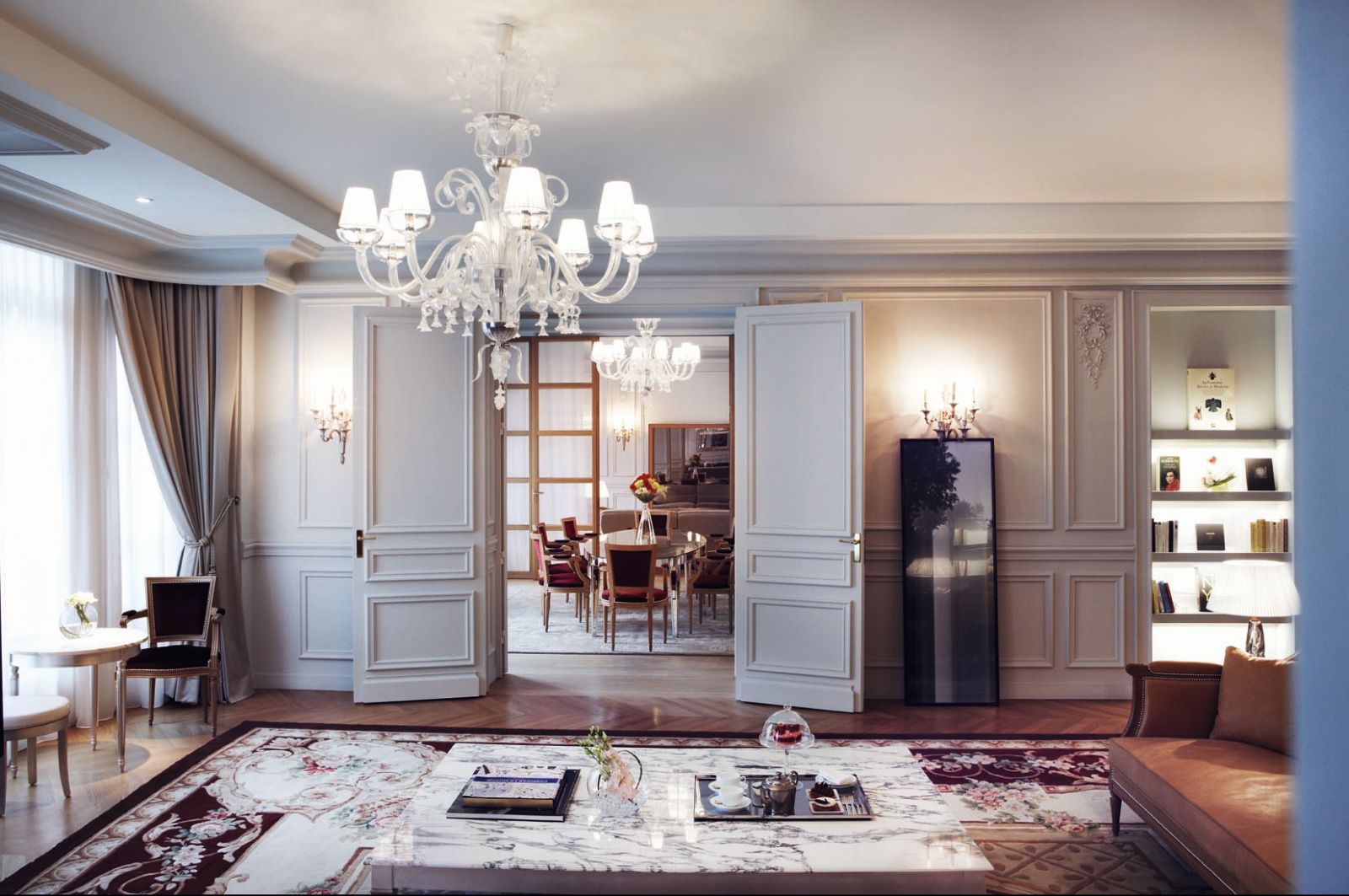 presidentielle suite at Le Royal Monceau, France