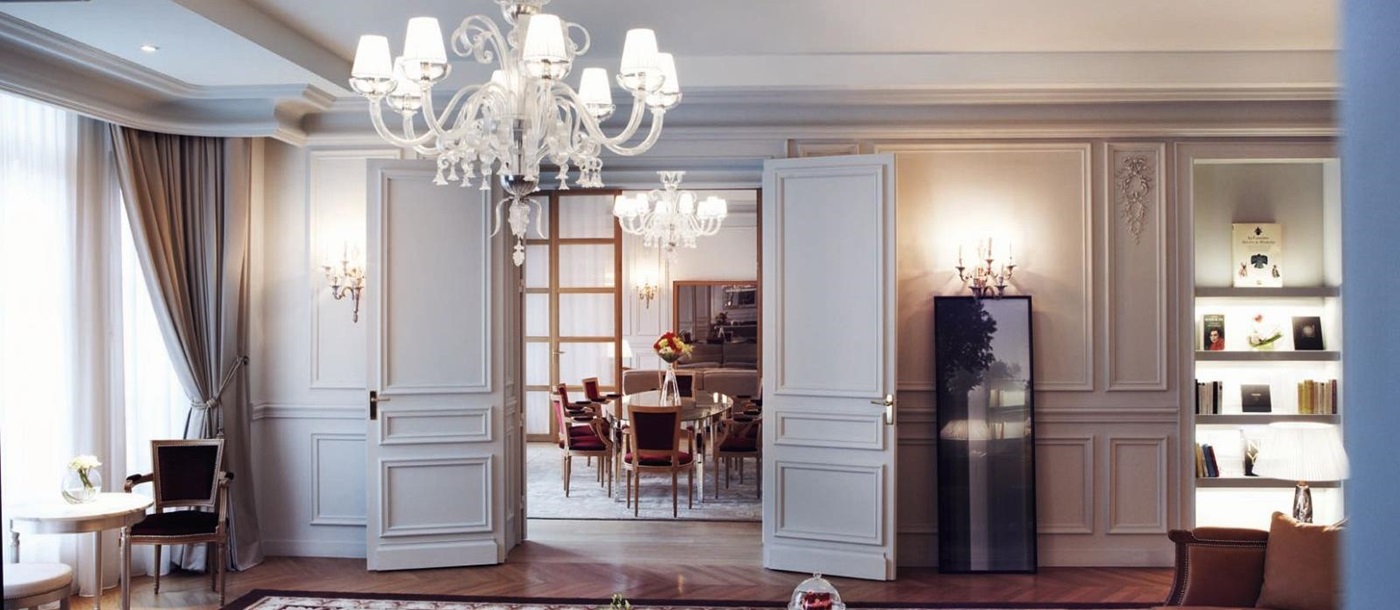 presidentielle suite at Le Royal Monceau, France