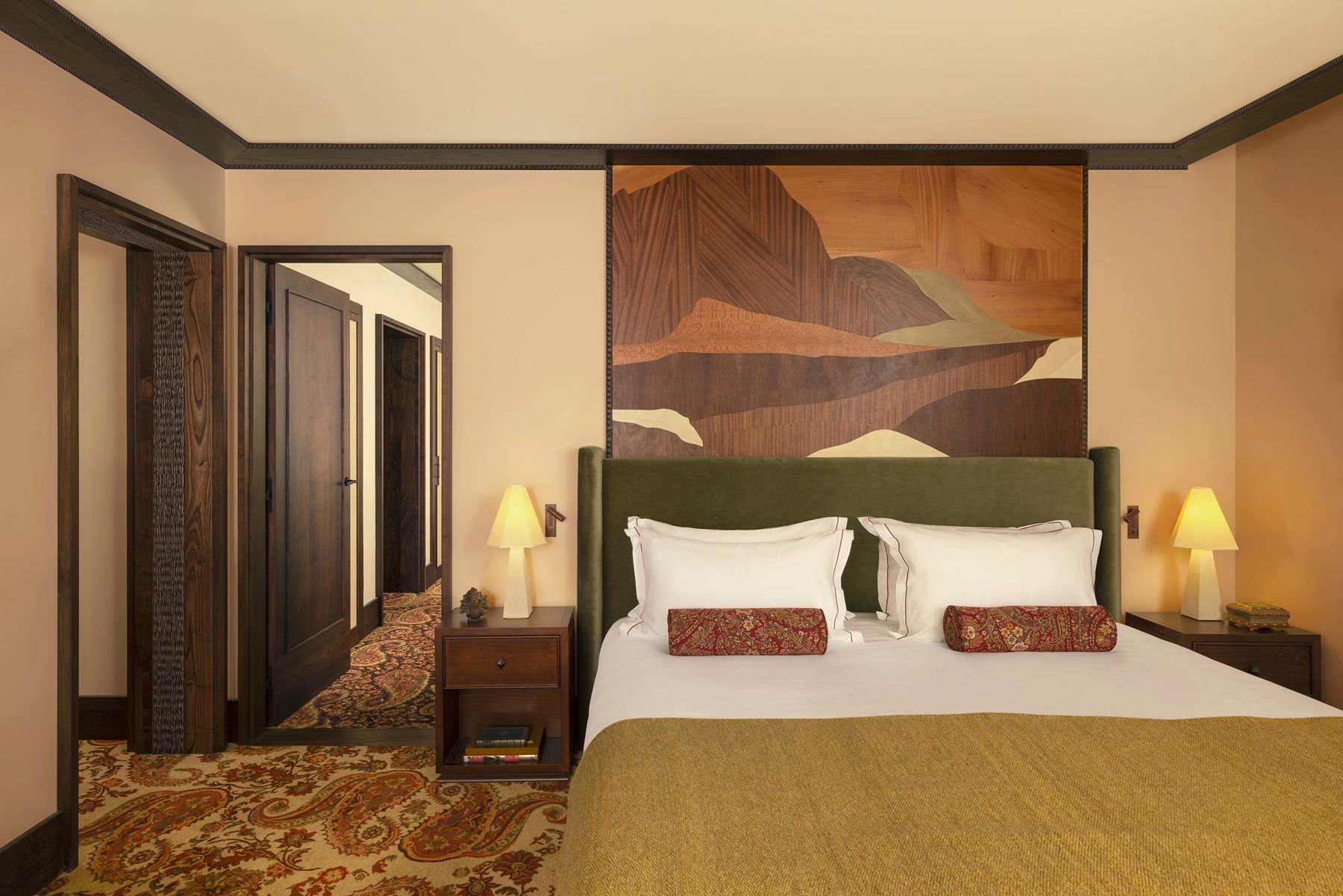 Bedroom at Le Saint Roch in Courchevel
