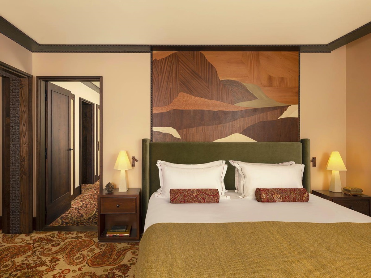 Bedroom at Le Saint Roch in Courchevel