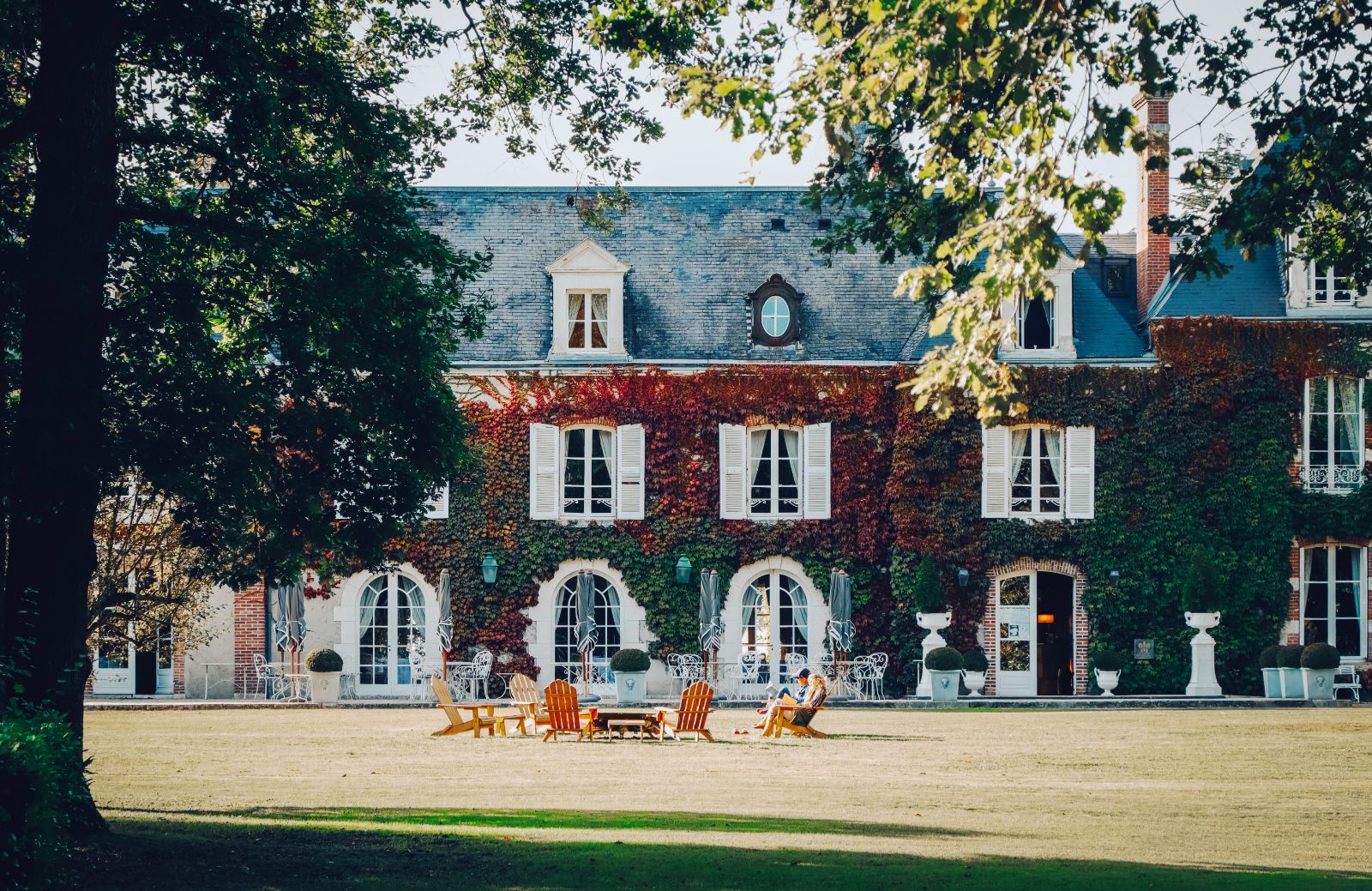 Exterior of Les Hauts de Loire in the Loire Valley, France