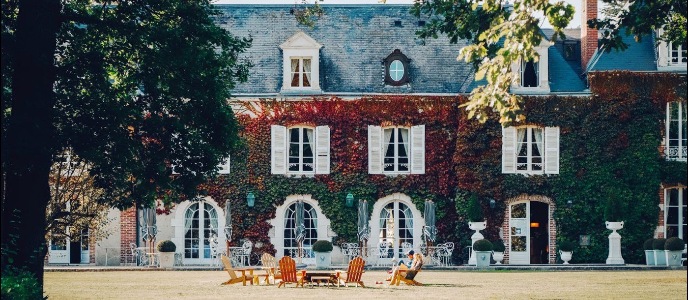 Exterior of Les Hauts de Loire in the Loire Valley, France
