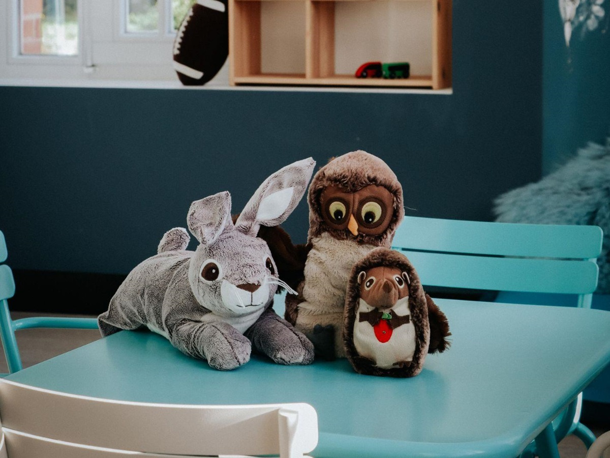 Kids club at Les Hauts de Loire in the Loire Valley, France