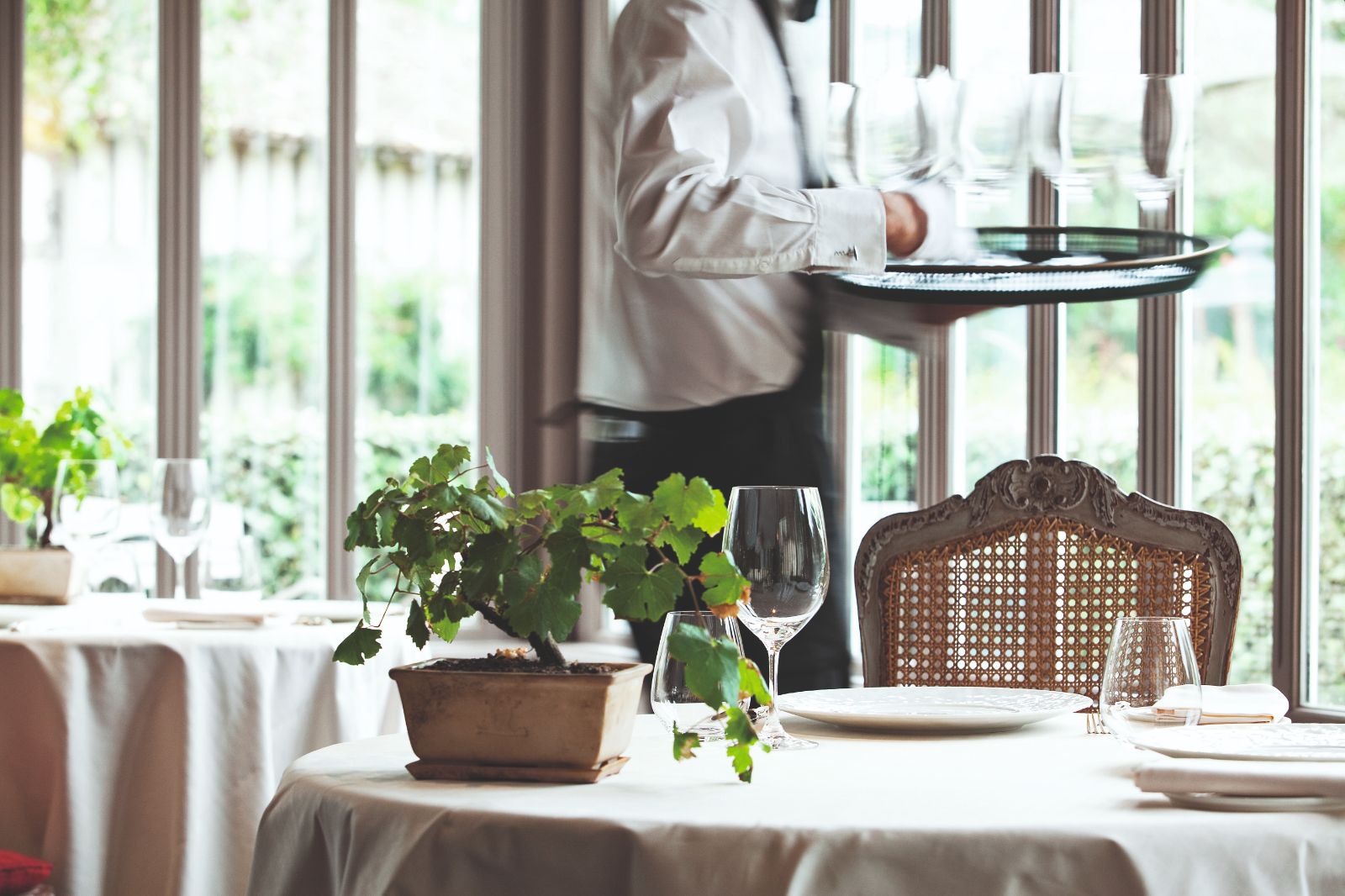 La Grand'Vigne restaurant at Les Sources de Caudalie in South West France