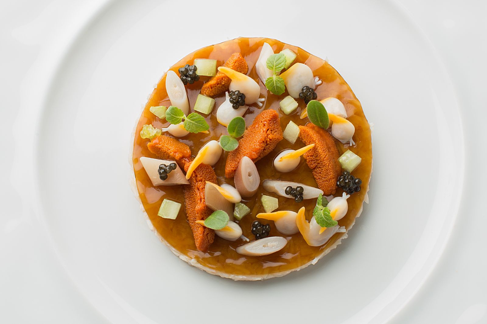 Cuisine at La Grand'Vigne Restaurant at Les Sources de Caudalie in South West France