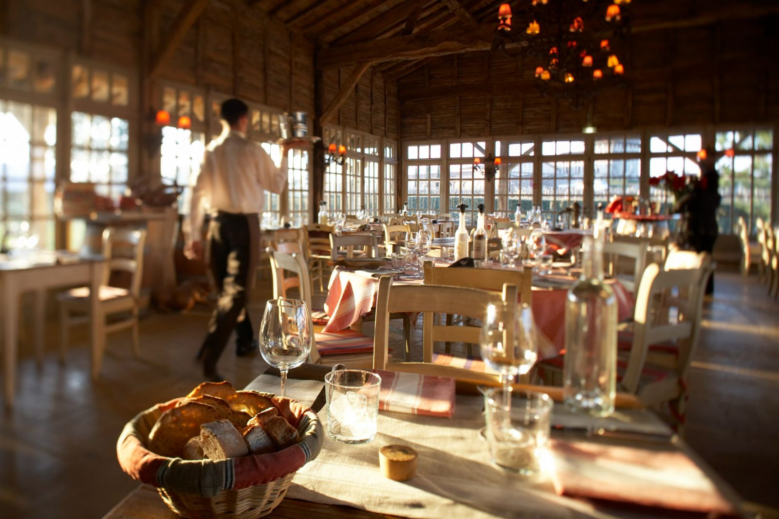 La Table du Lavoir restaurant at Les Sources de Caudalie in South West France