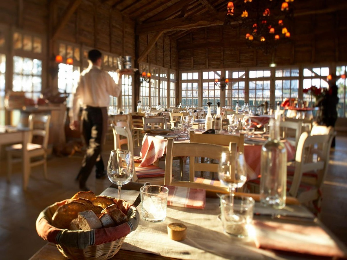 La Table du Lavoir restaurant at Les Sources de Caudalie in South West France