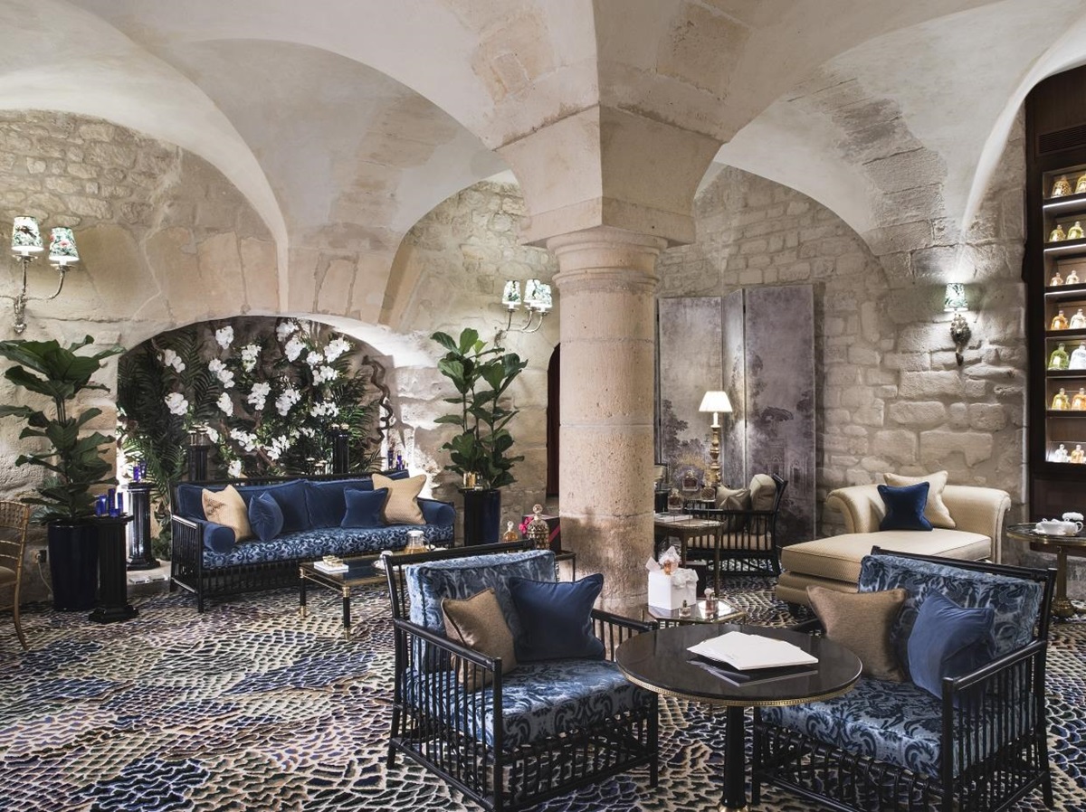 Spa area at Relais Christine in France