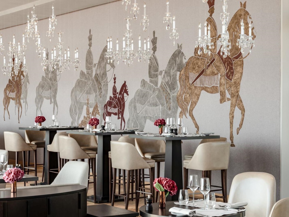 Restaurant at the Royal Champagne Hotel and Spa in France