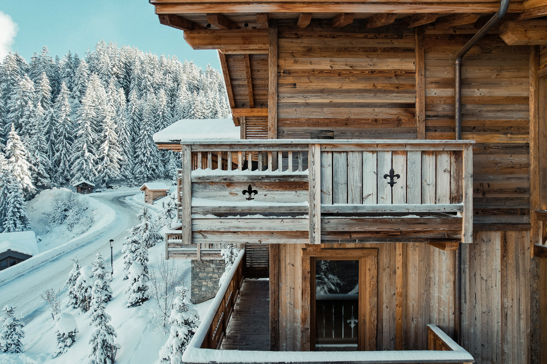 Balcony at Ultima Hotel Courchevel in France
