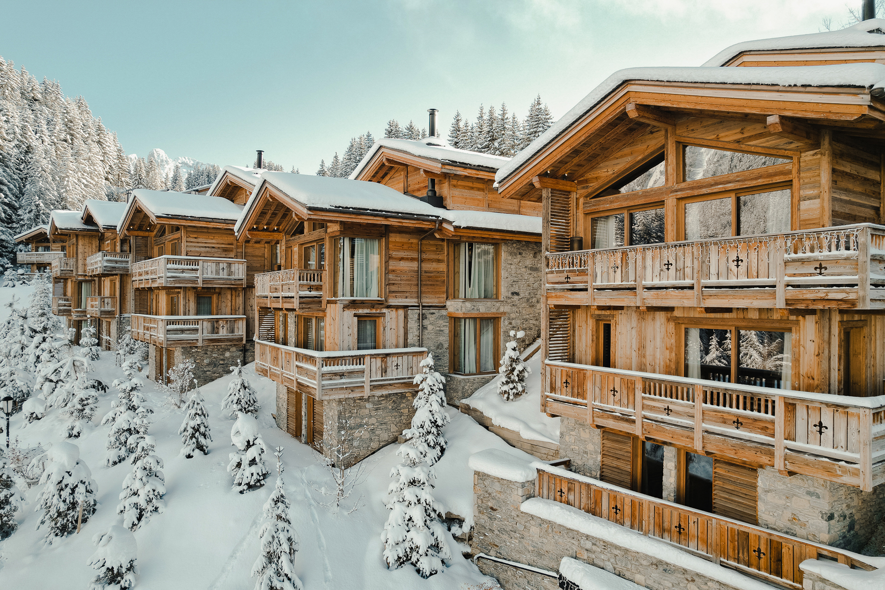 Exterior view of Ultima Hotel Courchevel in France