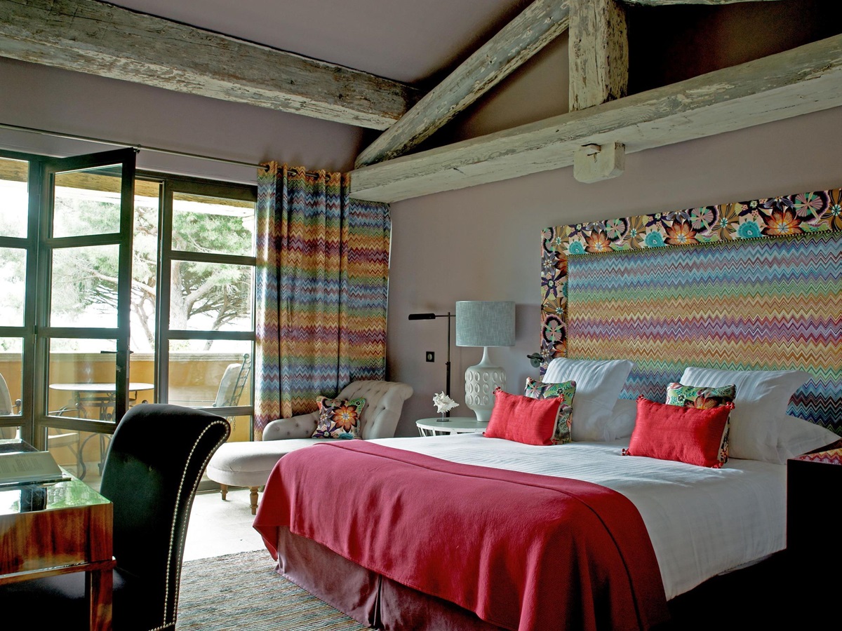 Double bedroom in Villa Marie, France