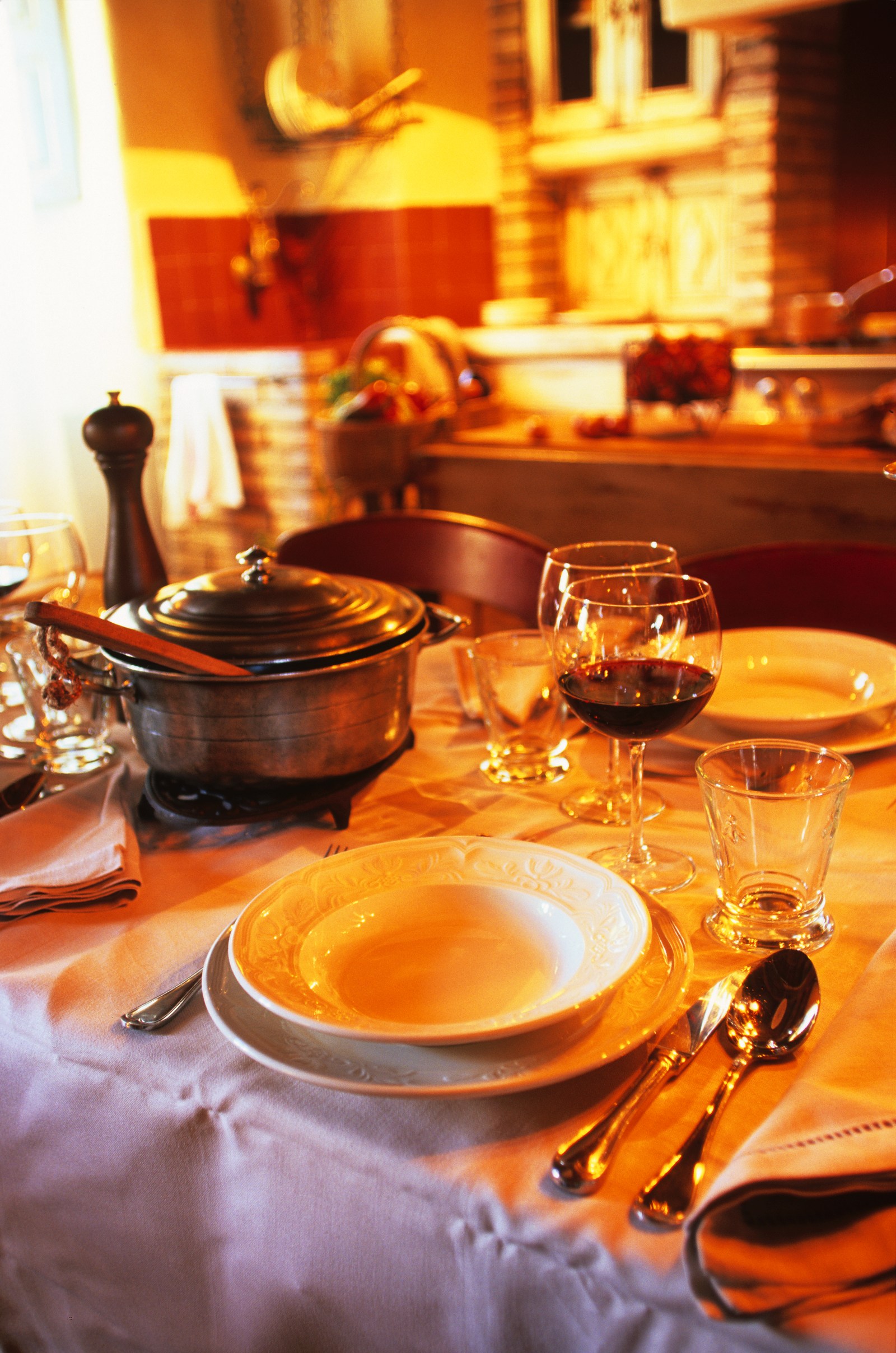 Dining details of A Figa, Corsica