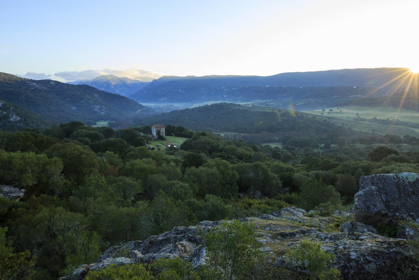 Landscape near A Figa, Corsica