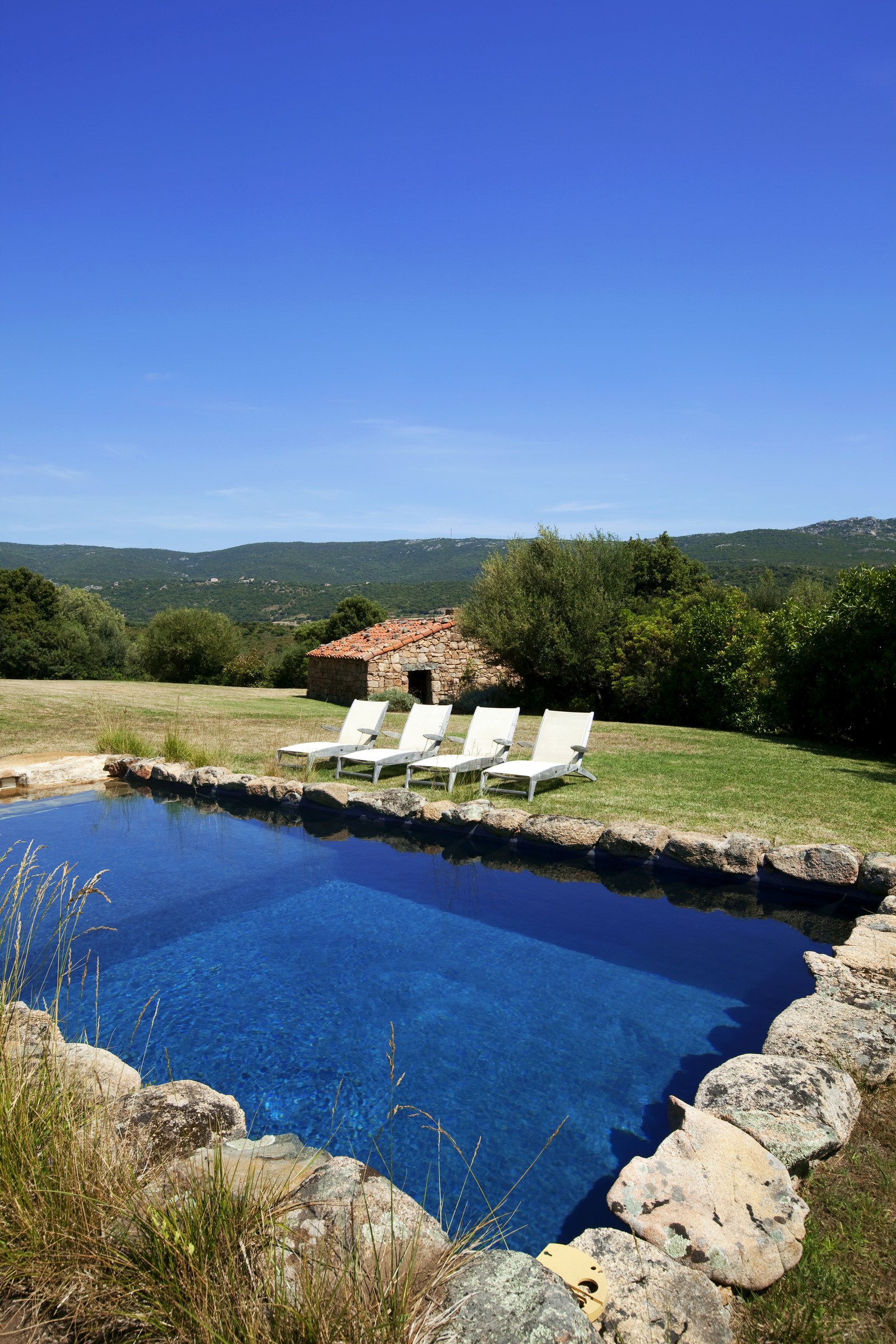 Swimming pool of A Figa, Corsica