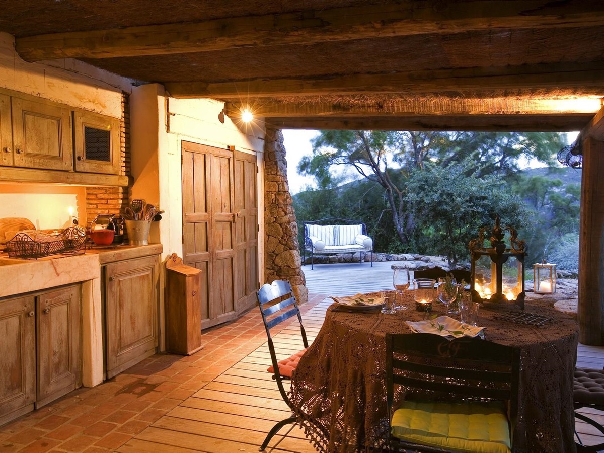 Summer kitchen of A Nepita, Corsica