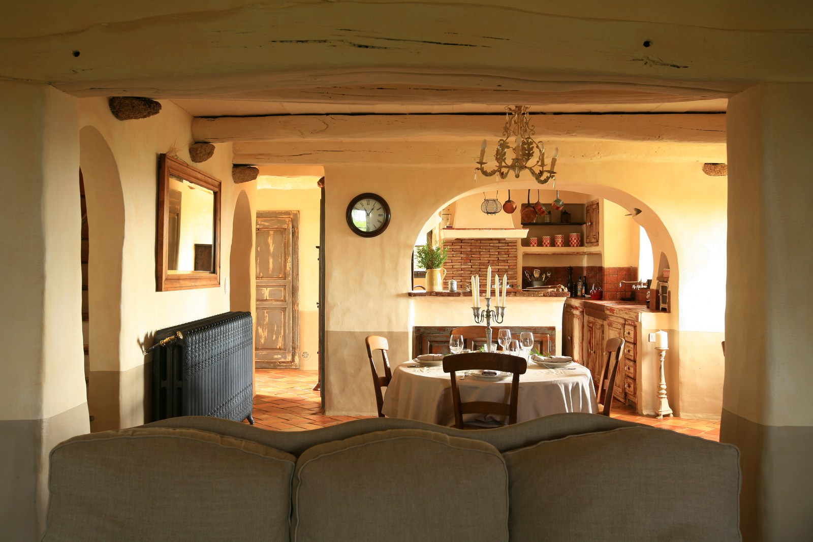 Living room of Eddera, Corsica