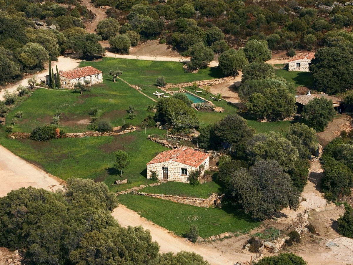 Aerial of Rosumarinu, Corsica