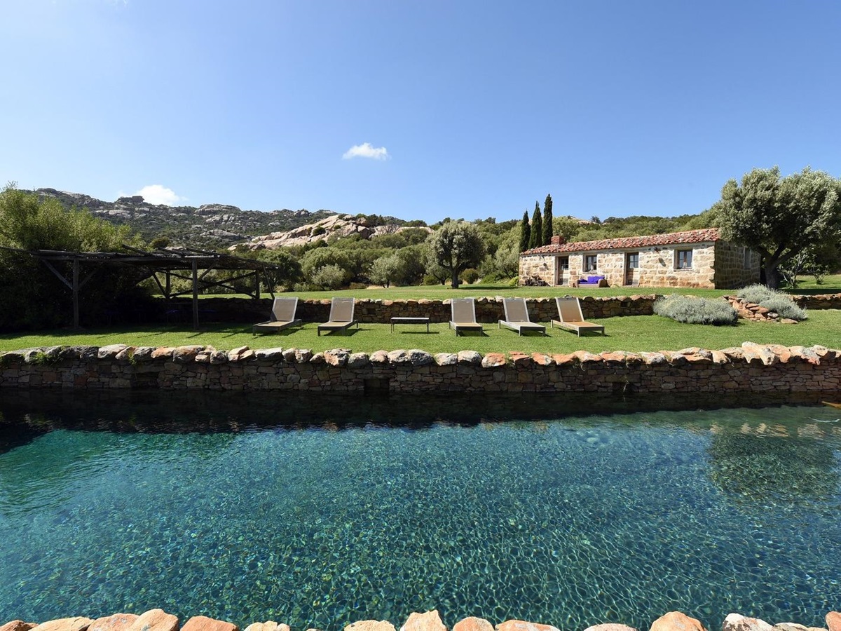 swimming pool of Rosumarinu, Corsica
