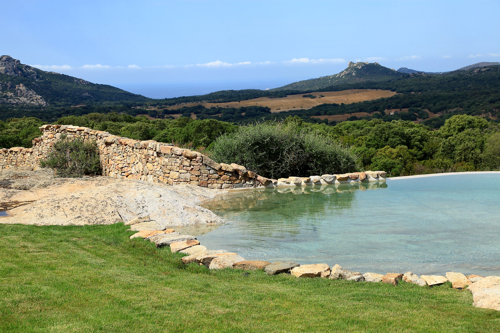 Swimming pool of U Fragnu, Corsica